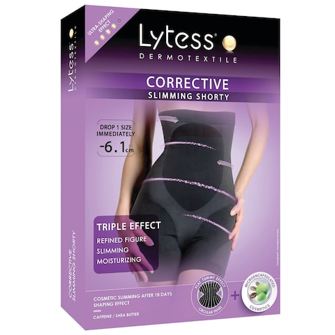 Lytess Corrective Slimming Shorty  Black, Size: L/XL