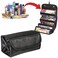 Generic Roll-N-Go Cosmetic Bag Large Capacity Multifunctional Storage Bag Makeup Tools Travel Bag, Black-Voc