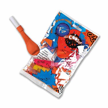 فان بالونات صفارة الشرطة 4 قطعة