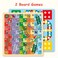 Little Story Artist Double Sided Handbag Drawing Board (31 Pcs) W/ Board Game - Green