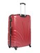 Senator Hard Case Cabin Luggage Trolley Suitcase for Unisex ABS Lightweight Travel Bag with 4 Spinner Wheels KH115 Burgundy