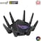 Asus ROG Rapture GT-AX11000 Pro Tri-Band WiFi 6 Gaming Router, 2.5G Port, 10G Port, ASUS RangeBoost Plus, 5.9GHz, Triple-Level Game Acceleration, 1 Pack