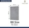 Collins Serendipity B6 Ruled Notebook - Grey
