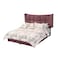 In House Milano Velvet Bed Frame - Single - 200x120 cm - Dark Pink