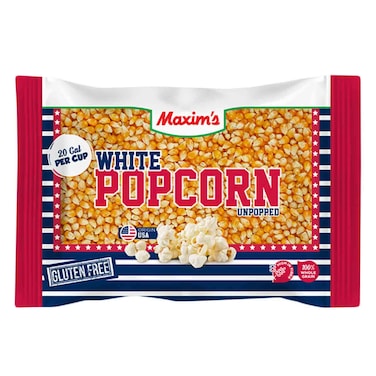 Maxim s White Popcorn 900g
