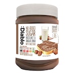 Buy Diablo Hazelnut And Chocolate Spread With Sweeteners 350g in UAE