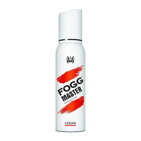 Buy Fogg Master Cedar Body Spray Clear 150ml in Saudi Arabia