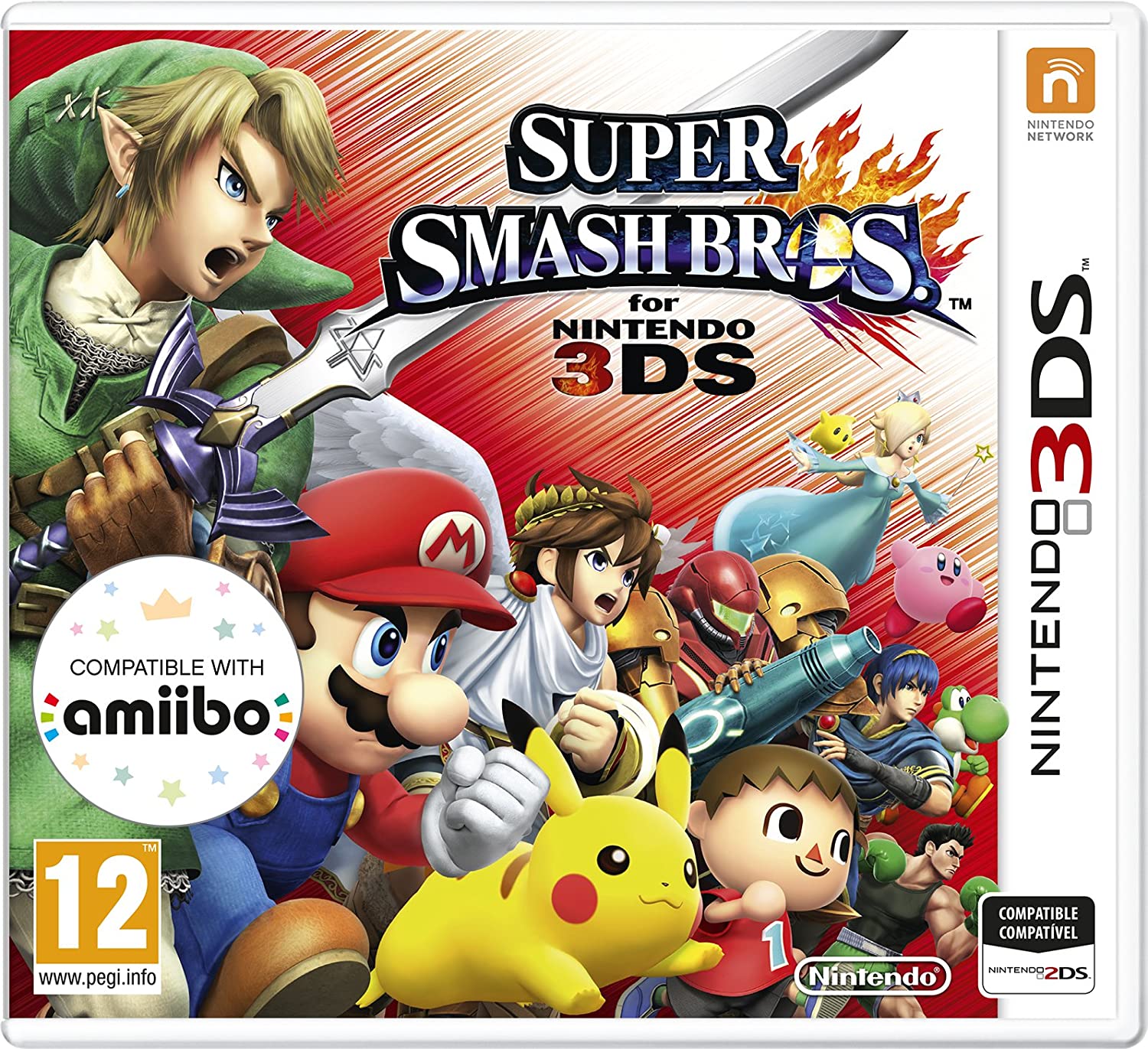 نينتيندو NINTENDO 3ds Super Smash Bros Pal