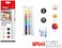 Motarro Pack 2 Cloth Paint, 6 ml x 10 Color  (MP049)