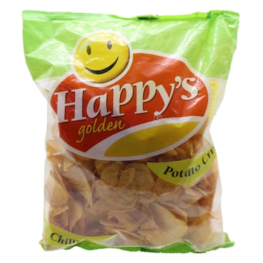 Happy&#39;s Golden Chilli Potato Crisps 200g