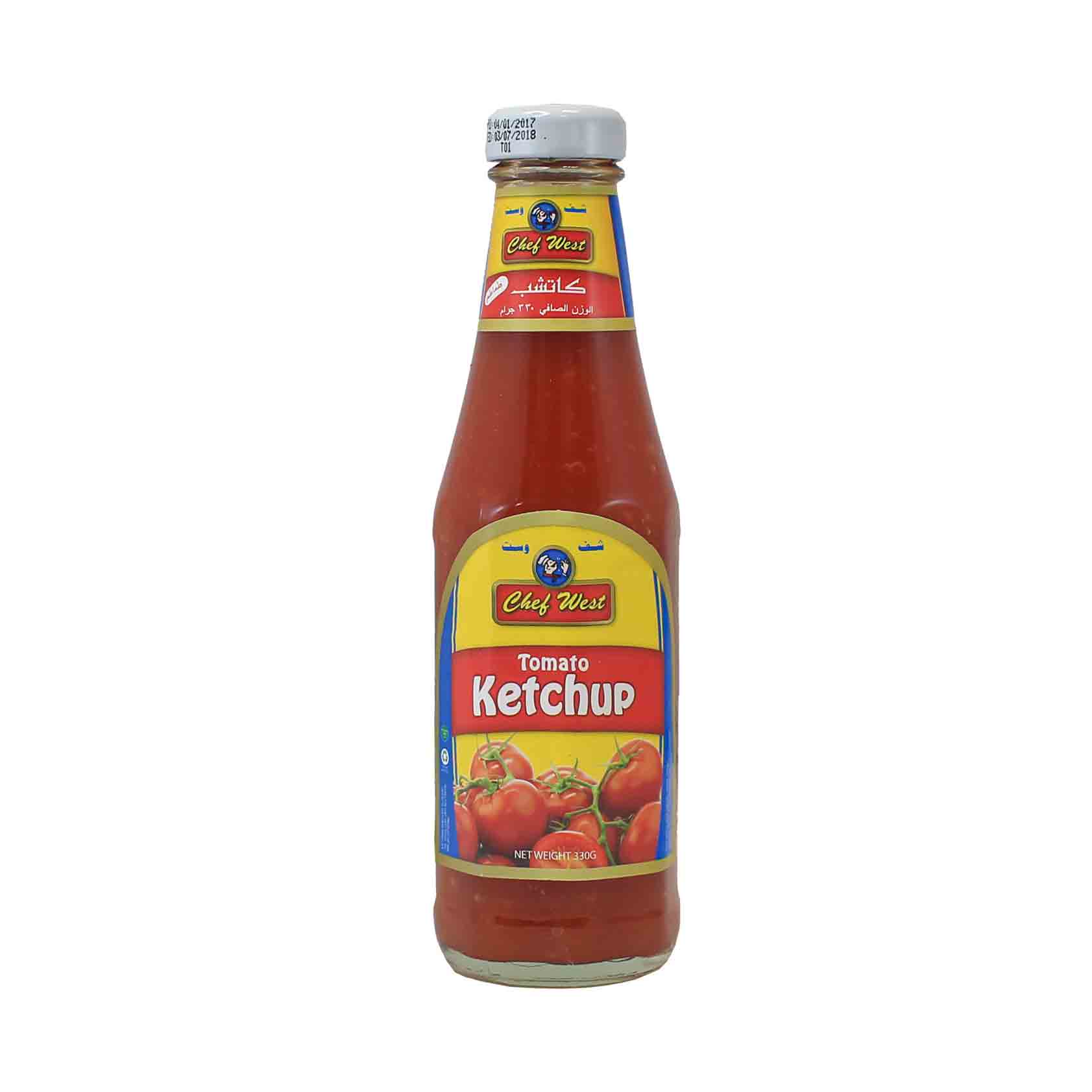 Chef West Tomato Ketchup 340 Gram
