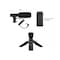 Smart Phone Vlogging Kit With Microphone,Light And Stand tripod