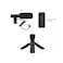 Smart Phone Vlogging Kit With Microphone,Light And Stand tripod