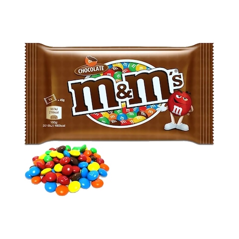 M&amp;m&#39;s Milk Chocolate - 45 Grams - 24 Pieces