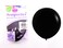 Sempertex 36''Round Balloon, Latex Balloons, Black, 2 Pcs, 91.5cm