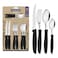 Tramontina Plenus Black Cultery Set 16Pieces 