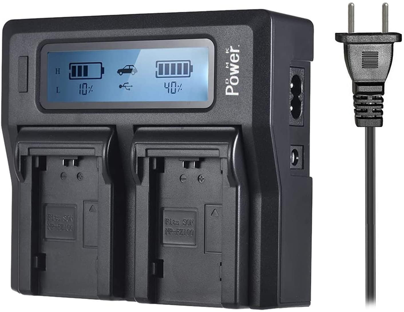 DMK Power DMK Power np-fz100 Dual Battery Charger