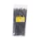 Crownman Nylon Cable Tie 4.8x200MM 100 Pieces Pack - Black