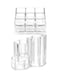 Generic Acrylic Lipstick And Makeup Brush Storage Organizer Box Clear Medium
