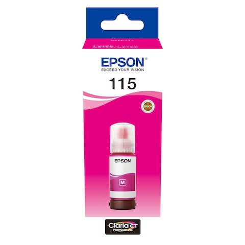 Epson 115 EcoTank Pigment Ink Cartridge Magenta