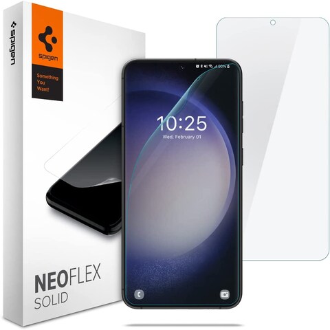 Spigen Neo Flex Solid [2 Pack] designed for Samsung Galaxy S23 PLUS Screen Protector (2023) Case Friendly Flexible Film - 2 PACK