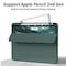 HYX New iPad Pro 12.9 Inch Case 2022(6th Gen)/2021(5th Gen)/2020(4th Gen) with Pencil Holder,Smart iPad Case [Auto Wake/Sleep] with Auto 2nd Gen Pencil Charging (Green)