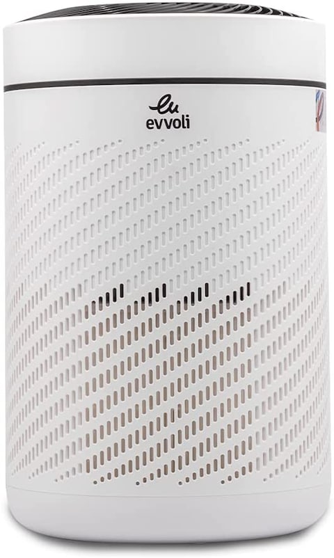 evvoli Air Purifier, 27m&sup2; coverage with H13 True HEPA filter, Multi Functionality 3 settings, Silent Mode, Filter Replacement Indicator, EVAP-27W