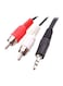 Generic 3.5mm Stereo To RCA Male Audio Cable 1.5meter Black/Red/White