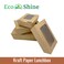 EcoShine   Large Lunchbox with window - 100% Natural, Compostable, Ecofriendly, Safe &amp; Hygienic Kraft Paper (Pack of 25 boxes)