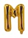 Party Time M Letter Foil Party Balloon
