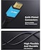 S-TEK [10mtr/6ft] Display Port to HDMI Cable Male to Male DP to HDMI for HDTV and Monitor Cable