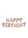 Generic Happy Birthday Letters Foil Balloon 16inch