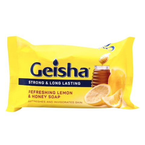 Geisha Lemon &amp; Honey Bathing Soap125G