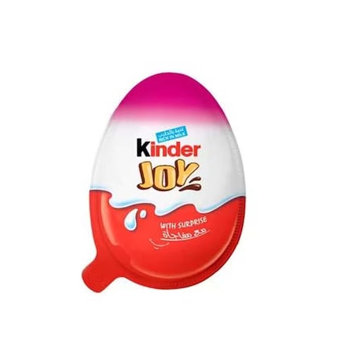 Kinder Joy Girl Cocoa &amp; Milk Cream Egg with Toy, 20g