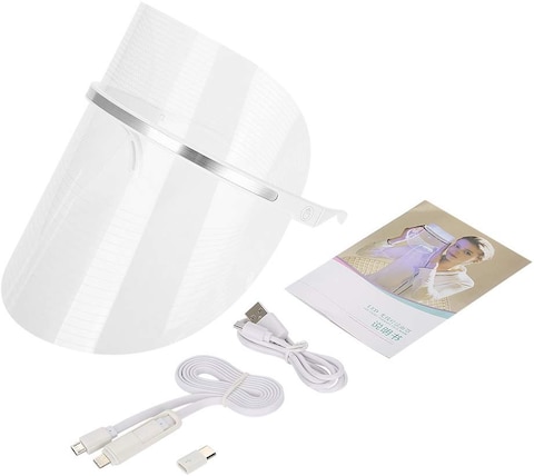 Generic - Beauty Face Mask Skin Tender with 3 Color LED Light