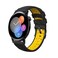Moxedo Silicone Waterproof Adjustable Replacement Watch Band 22mm Compatible for Huawei Watch GT3 (22mm, Black/Yellow)