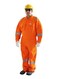 Vaultex - Reflective Strips Safety Coverall Orange/Grey XXXXL