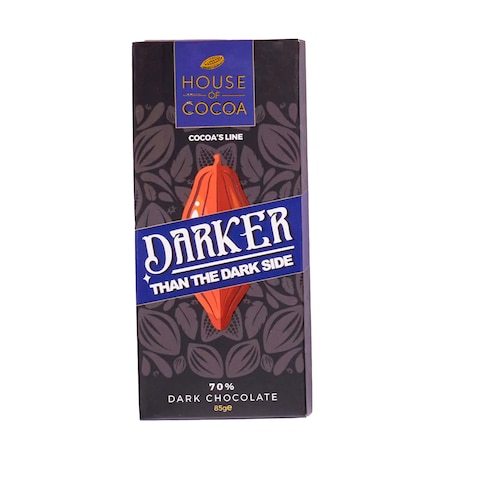 House of Cocoa 70% Dark Chocolate Bar - 85 gram