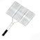 BBQ GRILL RACK WITH WOODEN HANDLE