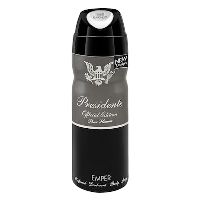 Emper President Official Edition Deodorant Body Spray For Men 200ml