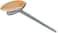 Decora 0271015 Heat-Diffuser Pin For Baking &amp; Cooking 4 X 11, 5 H cm, Acciaio Inossidabile