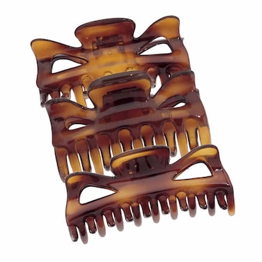 Uncle Bills Assorted Butterfly Hair Clips 3 Pieces 