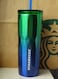 Starbucks Tumbler Cold Cup Stainless Steel Alaska [Blue-Green] - 16oz (473ml)