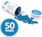 HASPRO [50 PAIRS] Eco-Friendly Bulk Pack, Ultra Soft Foam Earplugs in GIGA Tube with Carry Case, Best Earplugs for Noise Canceling, Snoring, Work, DIY, Noise Reduction SNR 38dB (Blue)