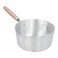 Domestic Milk Pan Aluminum Wooden Handle 23cm