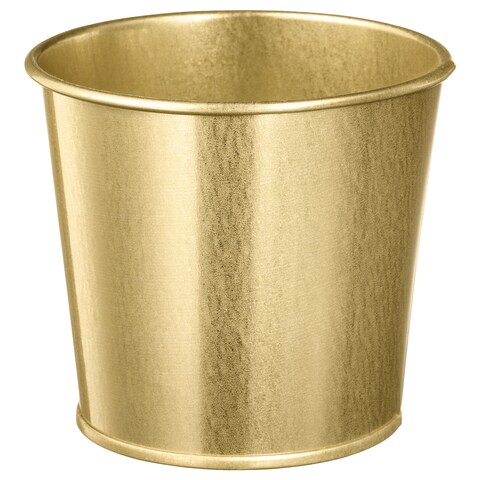 Daidai - Plant Pot, Brass-Colour, 9 Cm