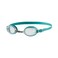 Speedo Jet V2 Swimming Goggles Green and Clear One Size