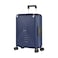 Eminent Vertica Hard Case Travel Bag Cabin Luggage Trolley Polypropylene Lightweight Suitcase 4 Quiet Double Spinner Wheels With Tsa Lock B0006 DarkBlue