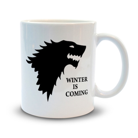 Spoil Your Wall - Coffee Mugs - Winter Is Coming, Game of Thrones TV Show Design