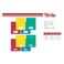 School Square Copy Book 48 Sheets Assorted Colors